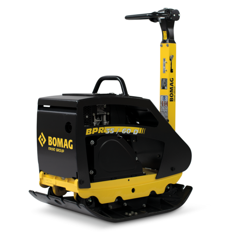 Vibroplokštė benzininė (reversinė) "Bomag BPR 35/60"(205kg) nuoma Klaipėdoje