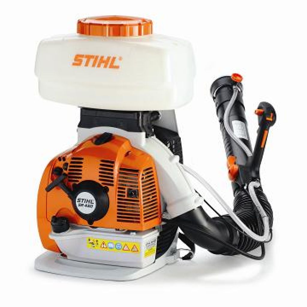 Benzininis chemikalų - trašų purkštuvas "STIHL SR 450" nuoma Klaipėdoje