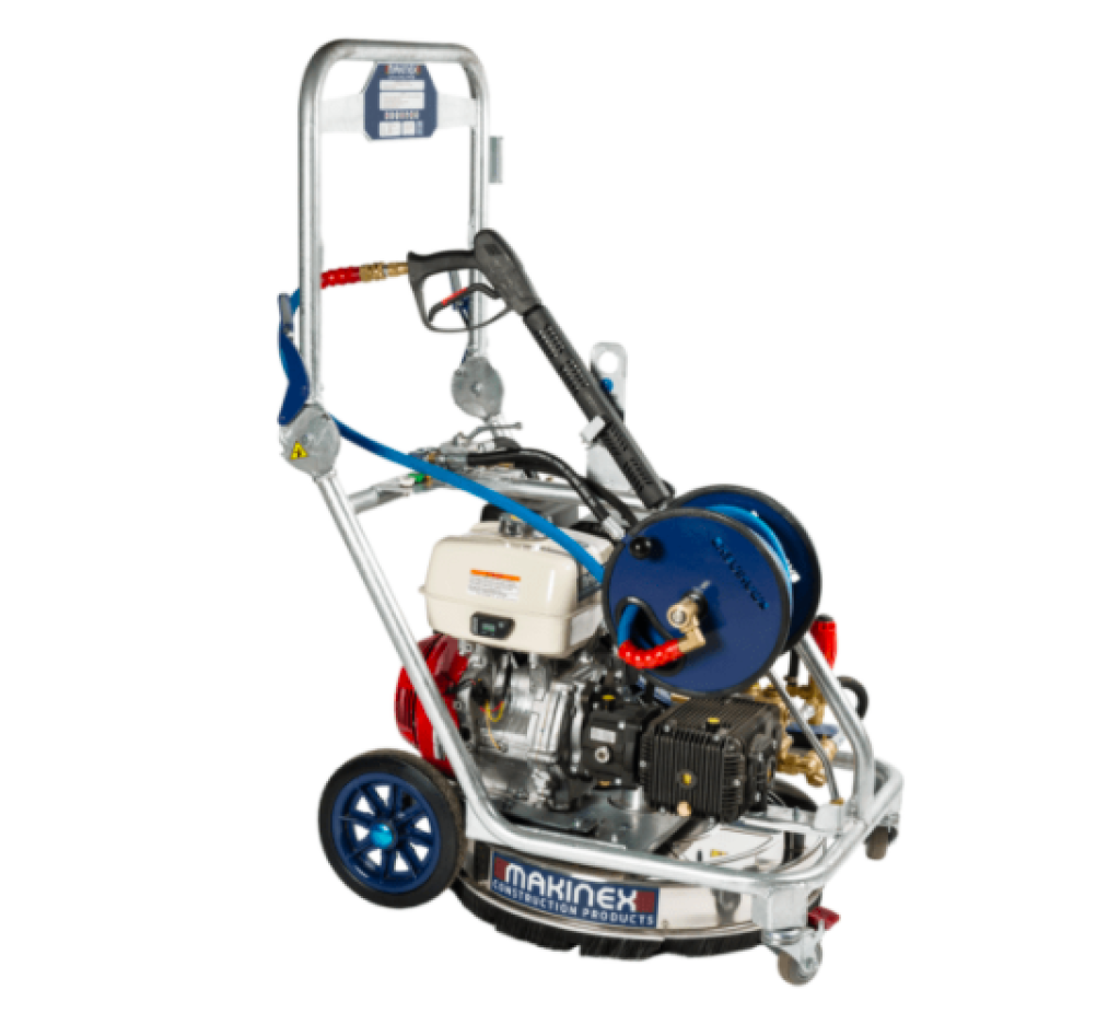 Trinkelių bei grindinio plovimo aparatas Makinex DPW-4000 nuoma